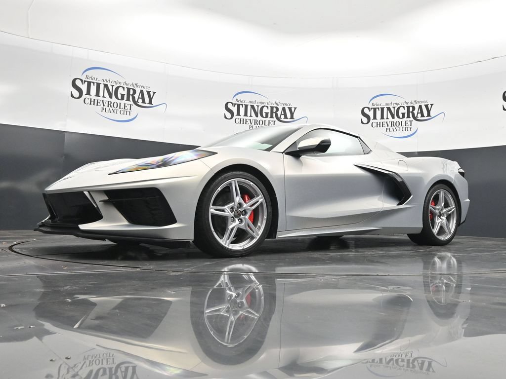 Certified 2023 Chevrolet Corvette Stingray Preferred Conv w/ Chrome Exterior Badge Package RWD image 28