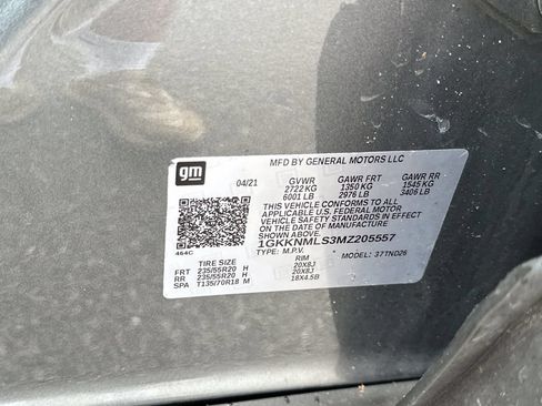 Used 2021 GMC Acadia SLT w/ Technology Package FWD image 28