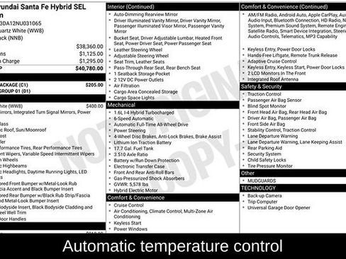 Used 2022 Hyundai Santa Fe SEL Premium w/ Cargo Package image 7