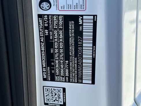 New 2026 Mercedes-Benz G 580 w/ EQ Technology image 34