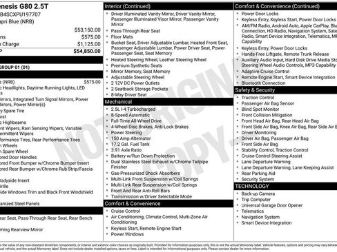 Used 2023 Genesis G80 2.5T image 31