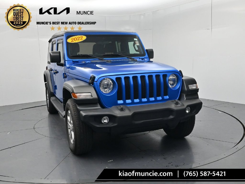 Used 2022 Jeep Wrangler Unlimited Sport AWD/4WD image 2