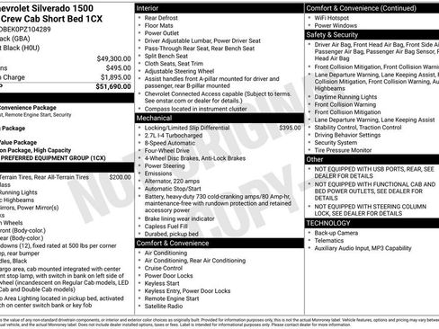 Used 2023 Chevrolet Silverado 1500 Custom AWD/4WD image 8