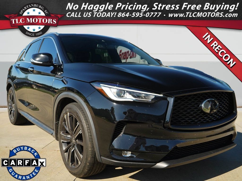 Used 2022 INFINITI QX50 Luxe w/ Appearance Package FWD image 1