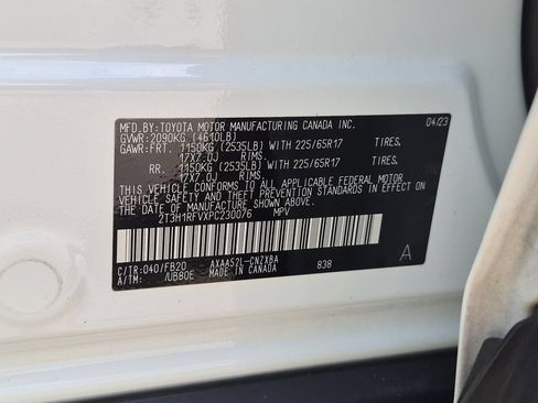 Used 2023 Toyota RAV4 LE FWD image 27