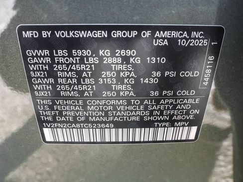 Used 2026 Volkswagen Atlas SEL Premium R-Line AWD/4WD image 41