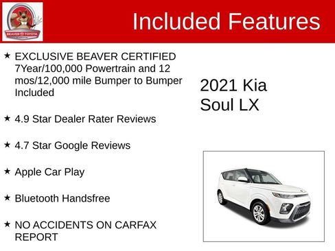 Used 2021 Kia Soul LX FWD image 4