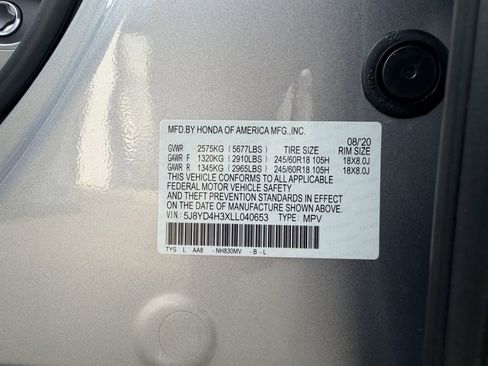 Used 2020 Acura MDX 3.5L image 34