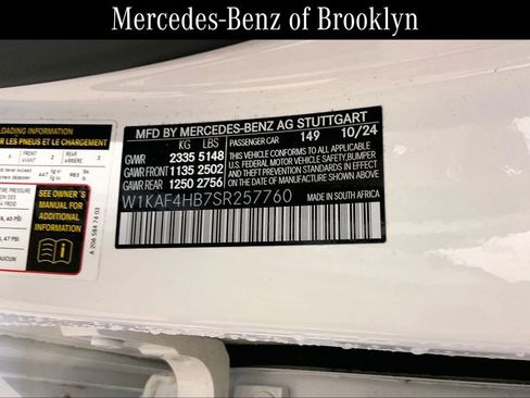 Certified 2025 Mercedes-Benz C 300 4MATIC Sedan image 33