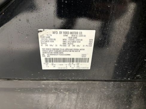 Used 2016 Ford Explorer Sport w/ Equipment Group 401A image 57