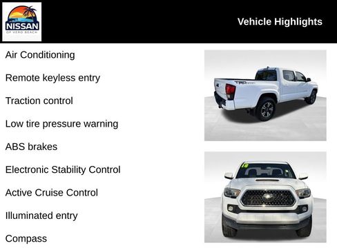 Used 2018 Toyota Tacoma TRD Sport w/ Technology Package image 18