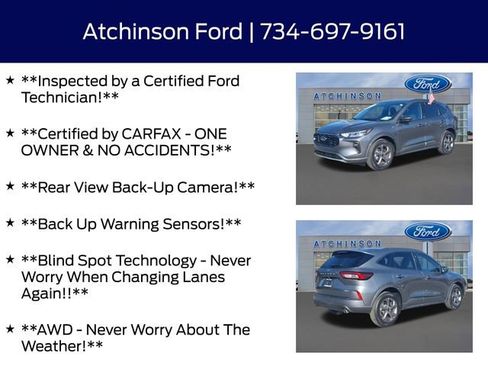 Certified 2023 Ford Escape ST-Line w/ Tech Pack #1 image 4