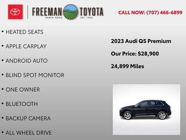 Used 2023 Audi Q5 2.0T Premium w/ Convenience Package AWD/4WD image 9