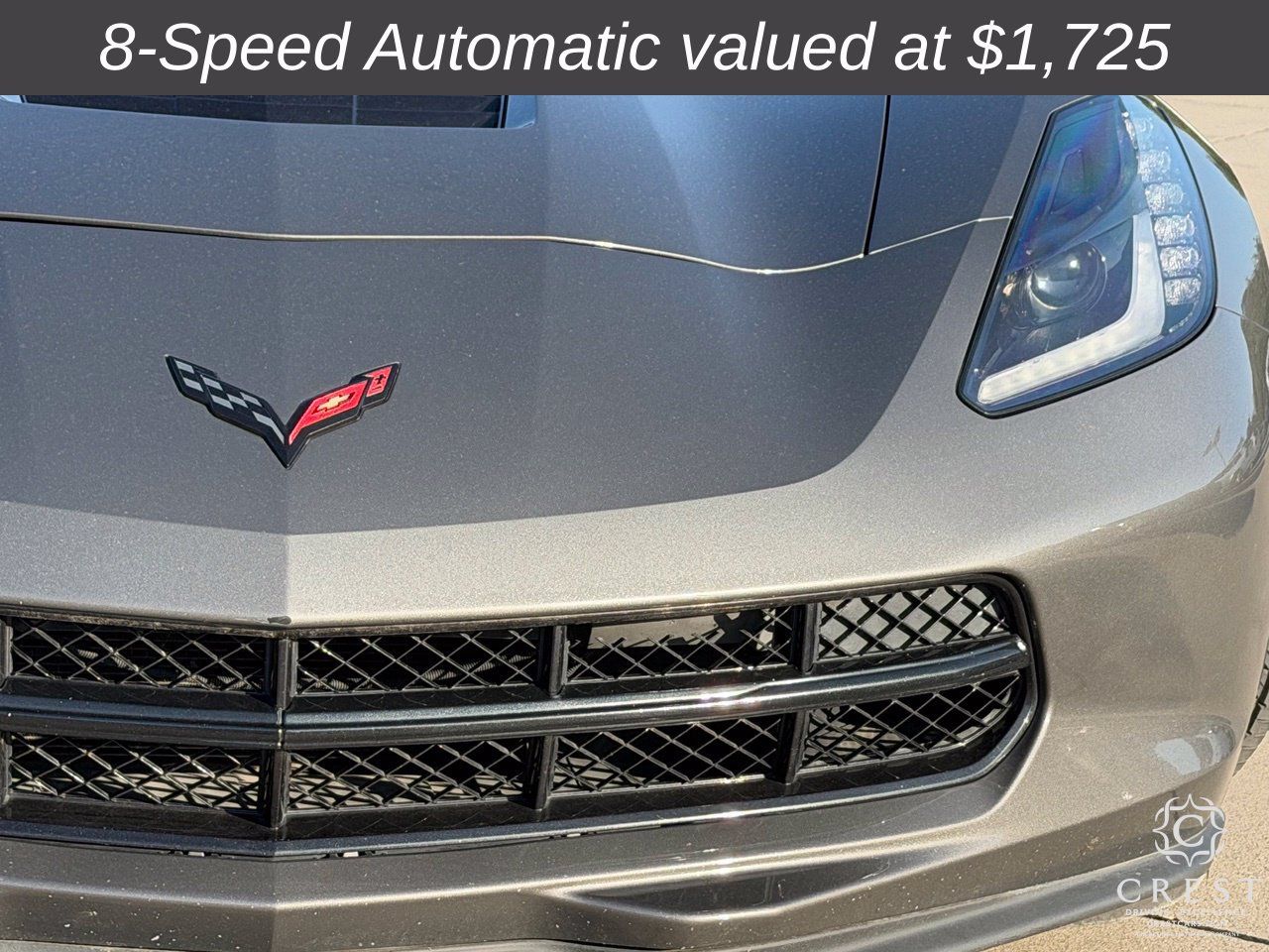 Used 2015 Chevrolet Corvette Stingray Coupe w/ Carbon Flash Badge Package RWD image 3