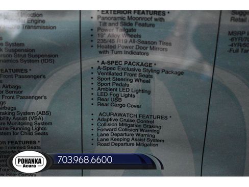 New 2025 Acura ADX A-Spec image 37