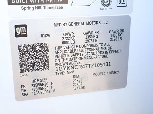 Certified 2026 Cadillac XT5 Premium Luxury FWD image 29