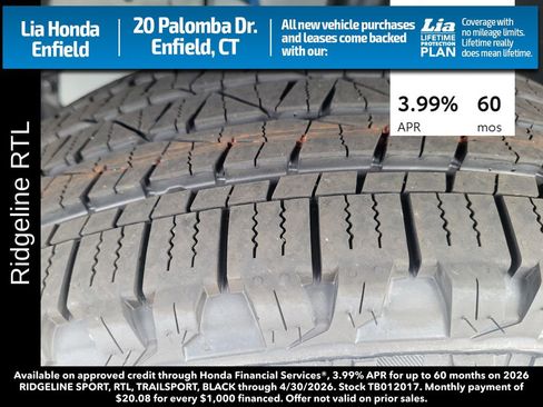 New 2026 Honda Ridgeline RTL image 12