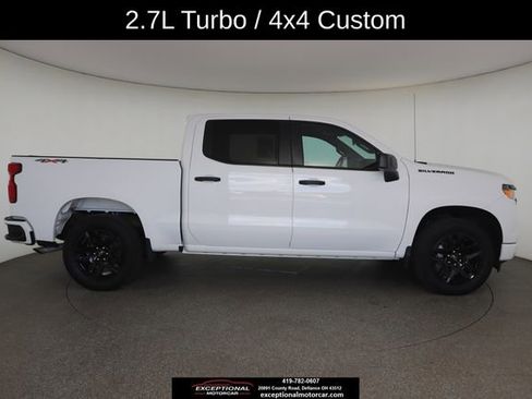 Used 2023 Chevrolet Silverado 1500 Custom w/ LPO, Dark Essentials Package AWD/4WD image 23
