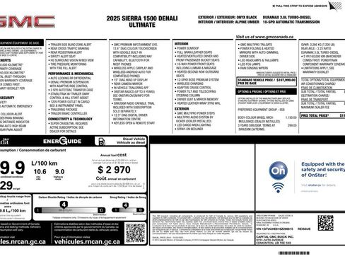 Used 2025 GMC Sierra 1500 Denali Ultimate AWD/4WD image 2