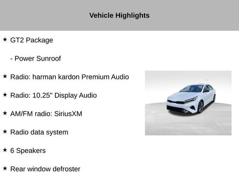 Certified 2023 Kia Forte GT w/ GT2 Package FWD image 28