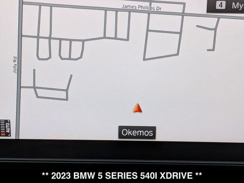 Used 2023 BMW 540i xDrive w/ M Sport Package AWD/4WD image 4