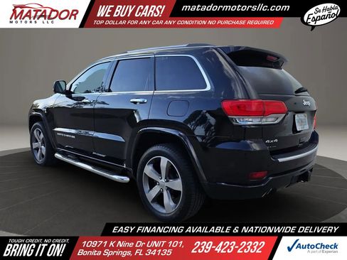 Used 2015 Jeep Grand Cherokee Overland AWD/4WD image 7