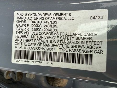 Used 2022 Honda Accord Sport image 15