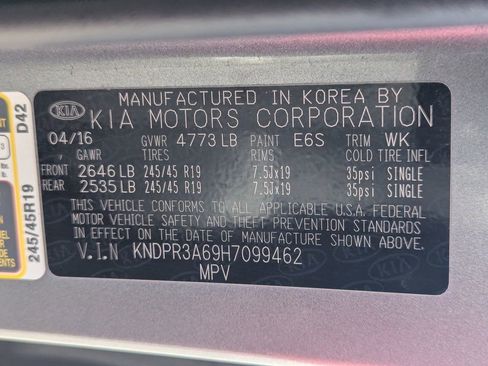 Used 2017 Kia Sportage SX FWD image 40