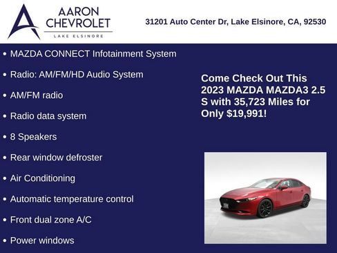 Used 2023 MAZDA MAZDA3 s image 5