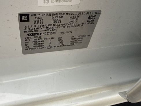 Used 2017 Chevrolet Silverado 1500 LTZ Z71 w/ LTZ Plus Package image 6