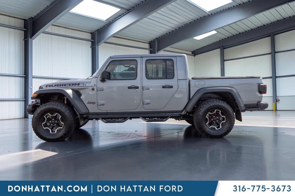 Used 2020 Jeep Gladiator Rubicon w/ Dual Top Group AWD/4WD image 3