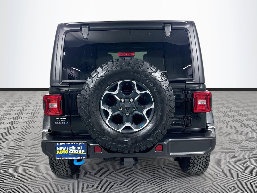 Certified 2023 Jeep Wrangler Unlimited Rubicon 4xe w/ Cold Weather Group AWD/4WD image 6