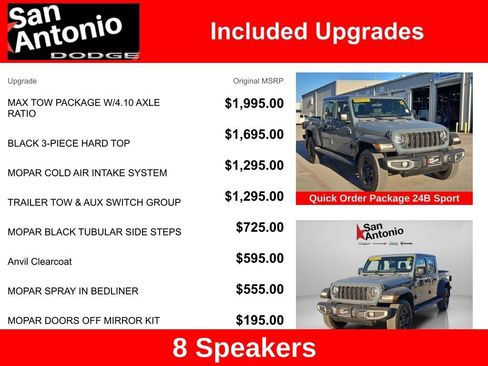 New 2025 Jeep Gladiator Sport image 8