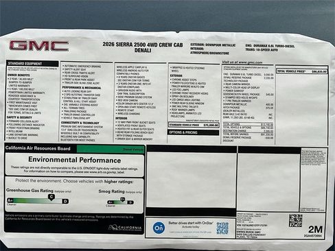 New 2026 GMC Sierra 2500 Denali w/ Denali Reserve Package image 21