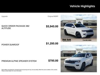 Used 2019 Jeep Grand Cherokee Altitude AWD/4WD video 5