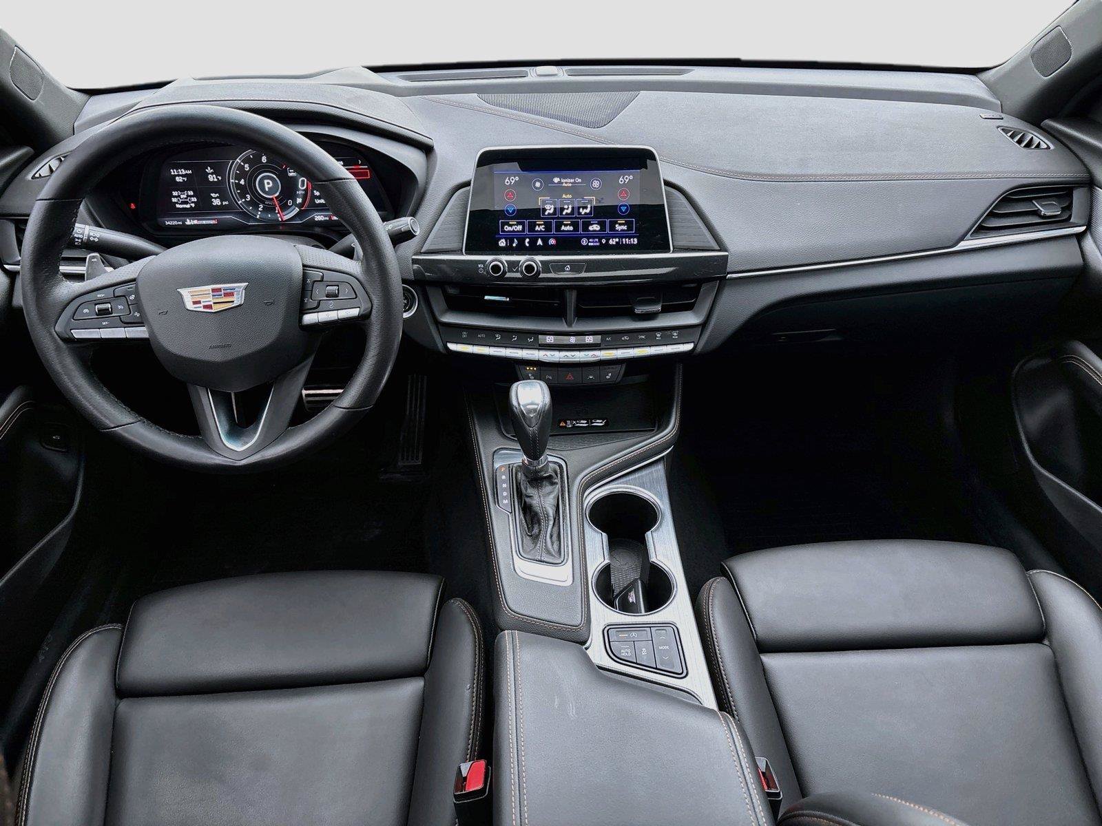 Used 2023 Cadillac CT4 Sport w/ LPO, ONYX Package AWD/4WD image 32