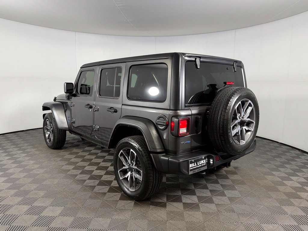Certified 2025 Jeep Wrangler Unlimited Sport S 4xe w/ Convenience Group AWD/4WD image 9
