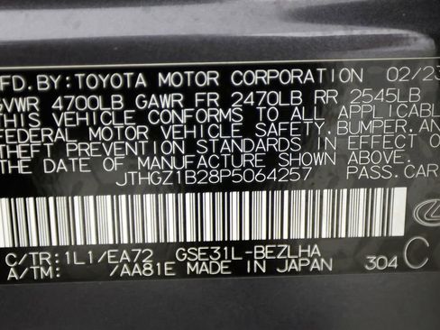 Used 2023 Lexus IS 350 F Sport w/ Navigation Package image 47