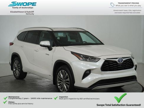 Used 2021 Toyota Highlander Platinum AWD/4WD image 1
