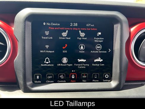 Certified 2023 Jeep Gladiator Rubicon w/ LED Lighting Group AWD/4WD image 13