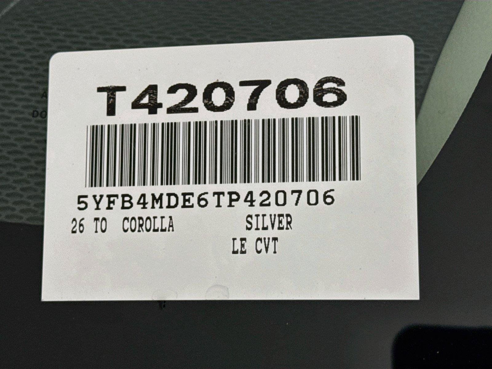 Used 2026 Toyota Corolla LE FWD image 45
