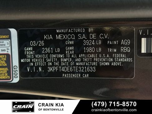 New 2026 Kia K4 FWD image 34