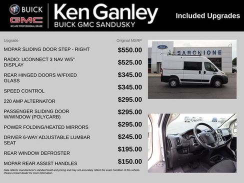 Used 2021 RAM ProMaster 1500 FWD image 3