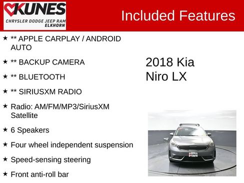 Used 2018 Kia Niro LX FWD image 3