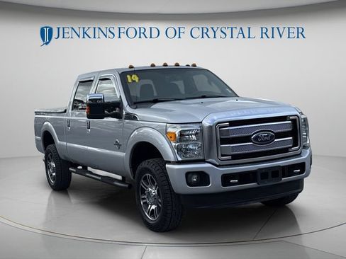 Used 2014 Ford F350 Platinum w/ Snow Plow Prep Package AWD/4WD image 15