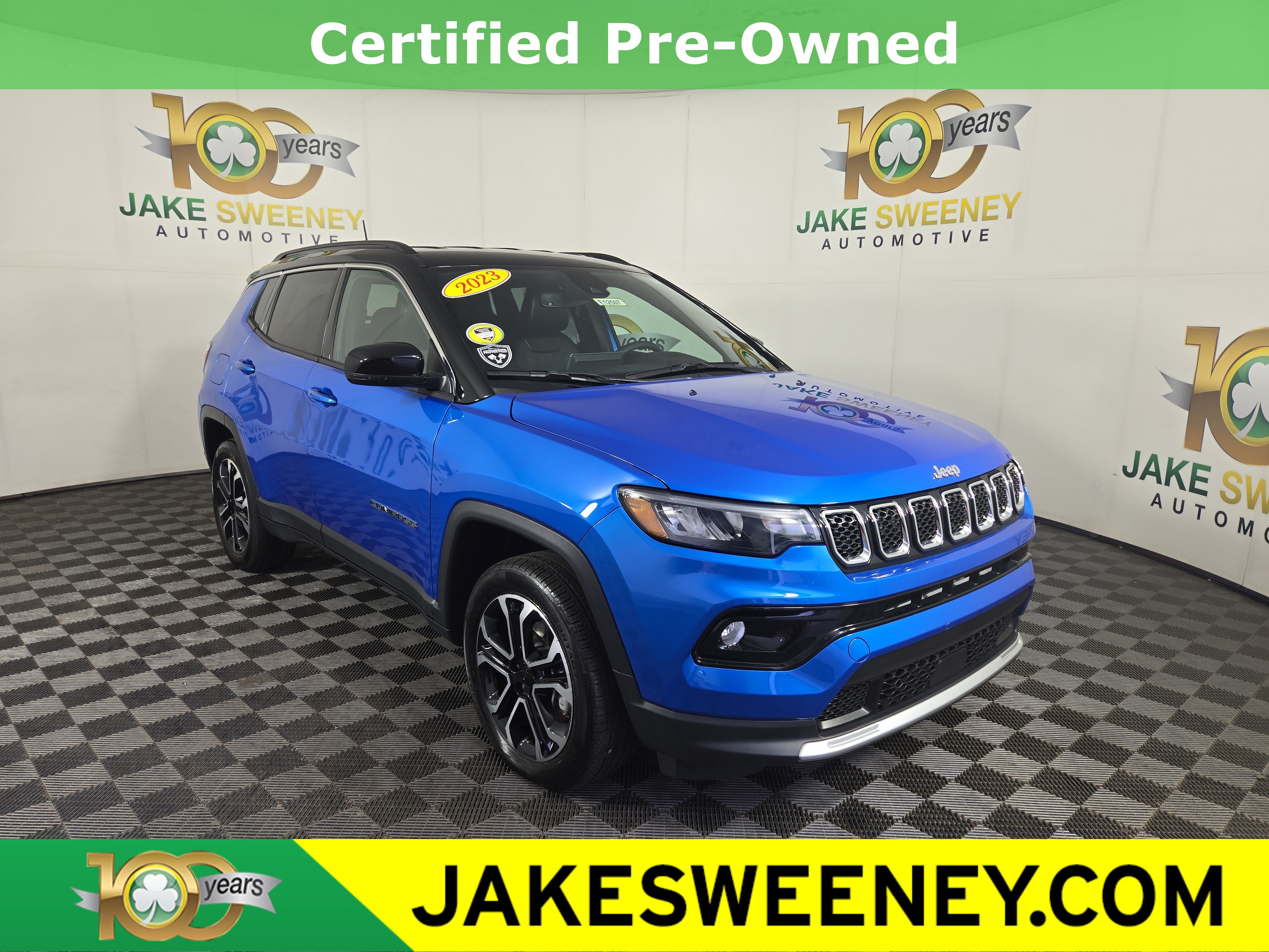 Certified 2023 Jeep Compass Limited AWD/4WD image 1