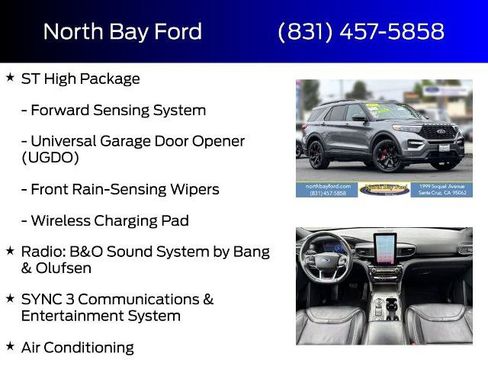 Certified 2021 Ford Explorer ST w/ Equipment Group 401A AWD/4WD image 16