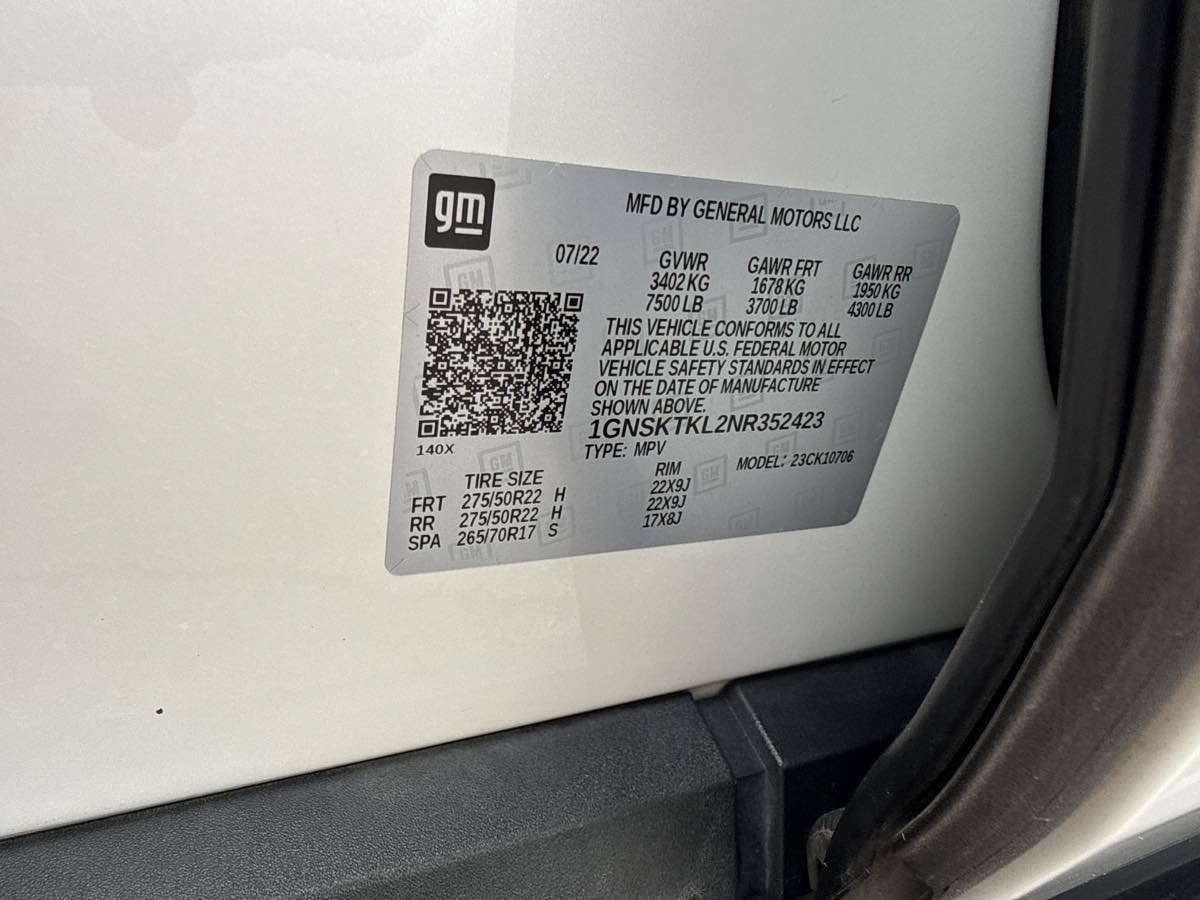 Used 2022 Chevrolet Tahoe High Country AWD/4WD image 31