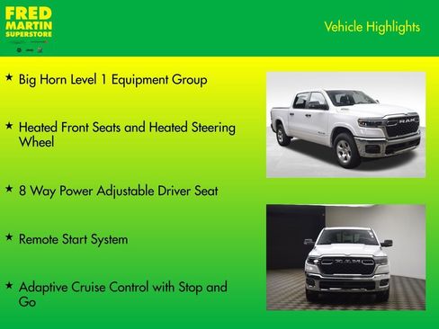 New 2026 RAM 1500 4x4 Crew Cab image 14