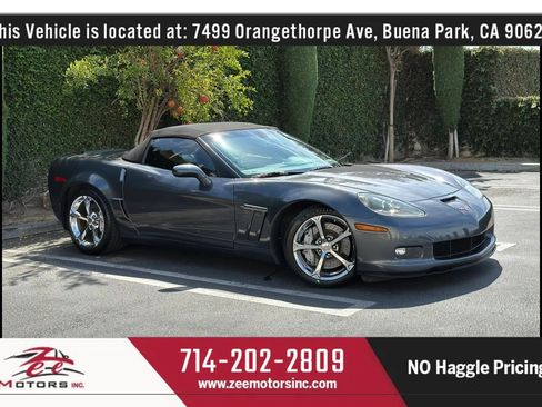 Used 2010 Chevrolet Corvette Grand Sport w/ Preferred Equipment Group RWD image 2